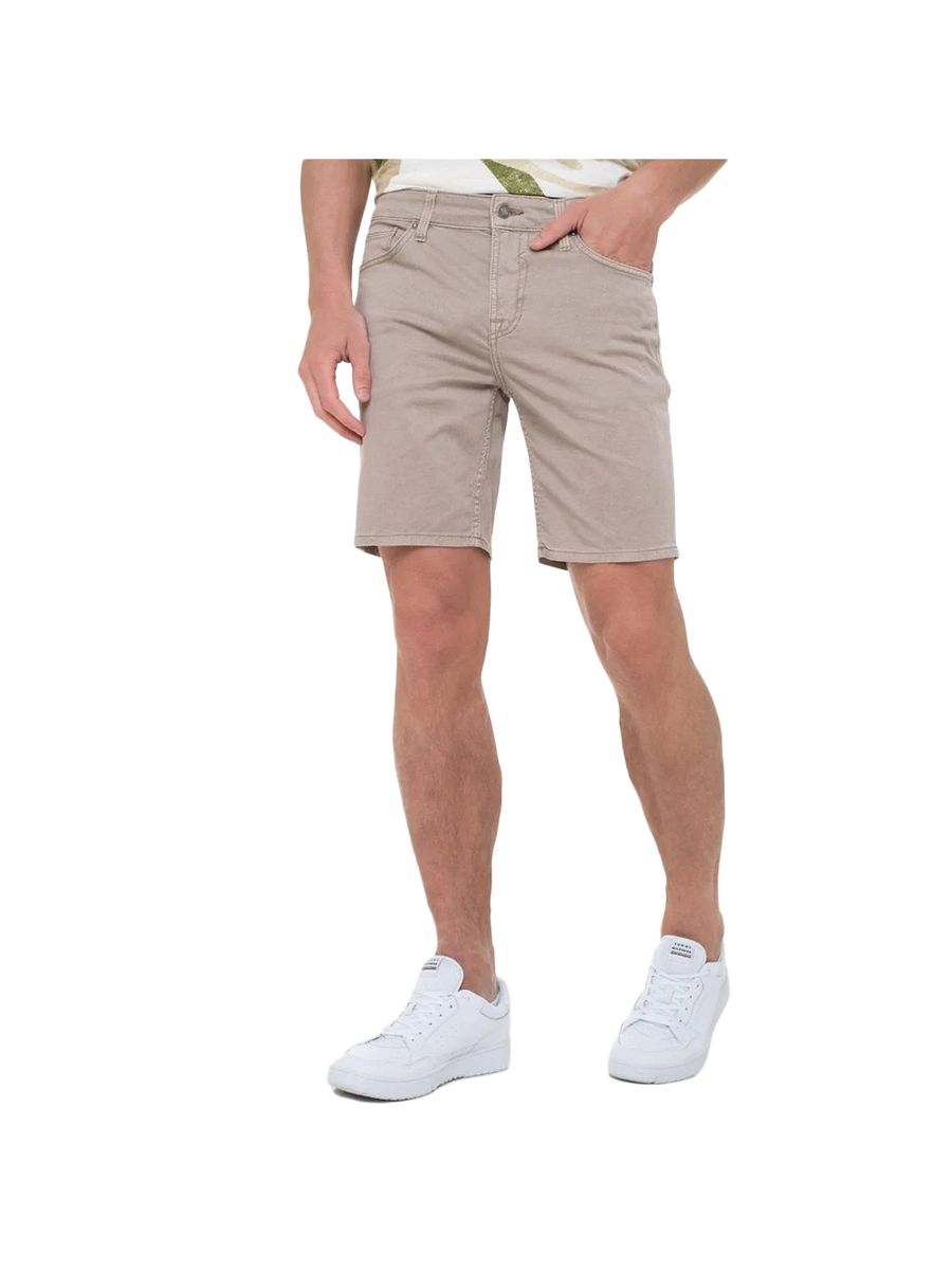 Herren Beige Chinohose Shorts