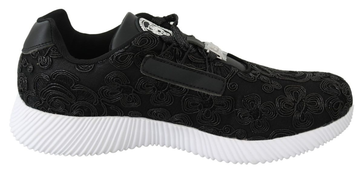 Plein Sport Femme Polyester Noir Runner Joice Sneakers Chaussures