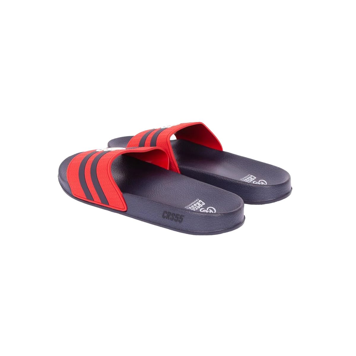 Sportliche Slipper mit Kontraststreifen