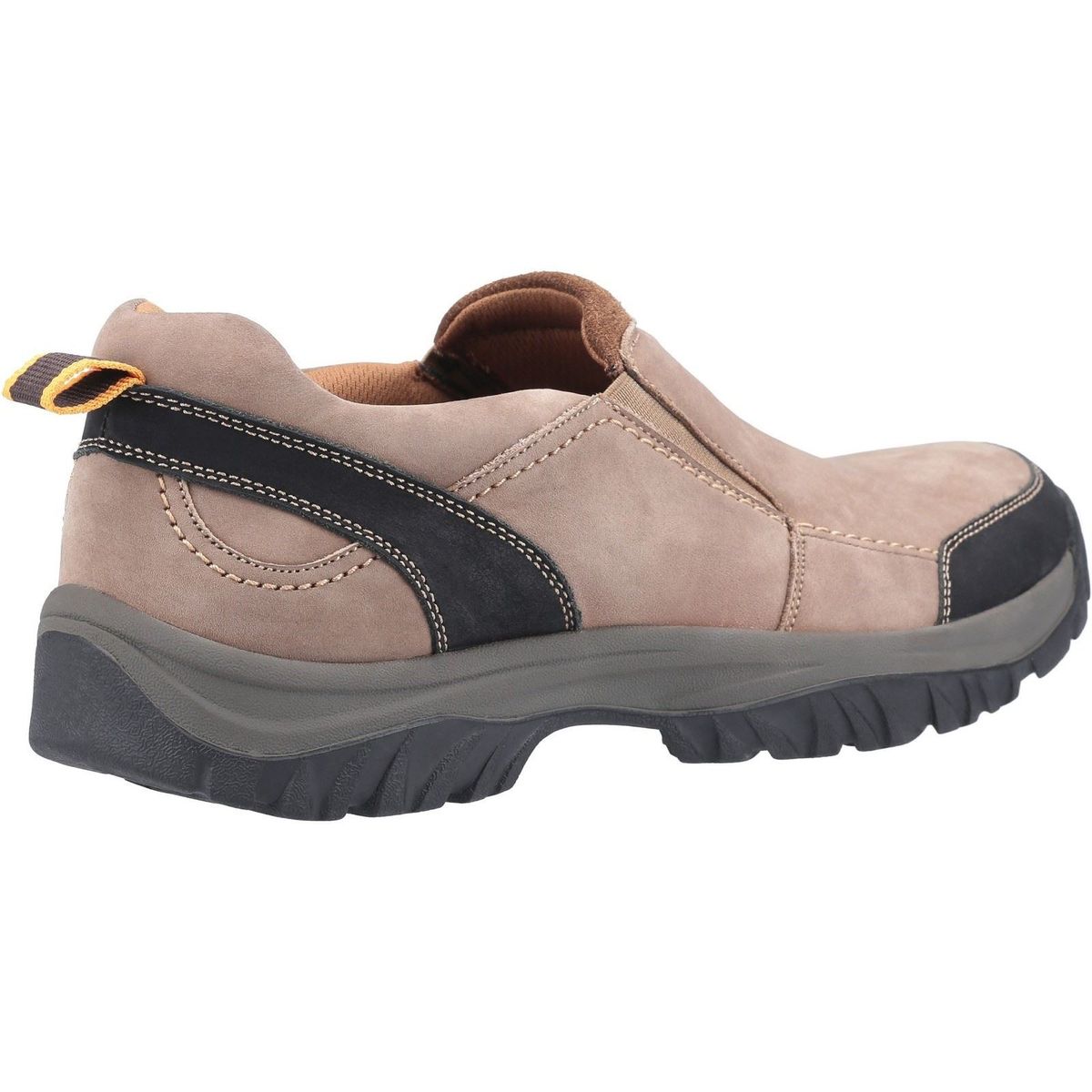 Lässige Nubukleder Slipper