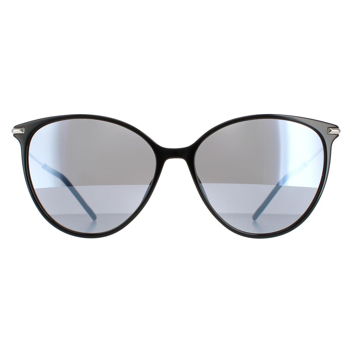 Klassische runde Sonnenbrille mit Metallakzenten