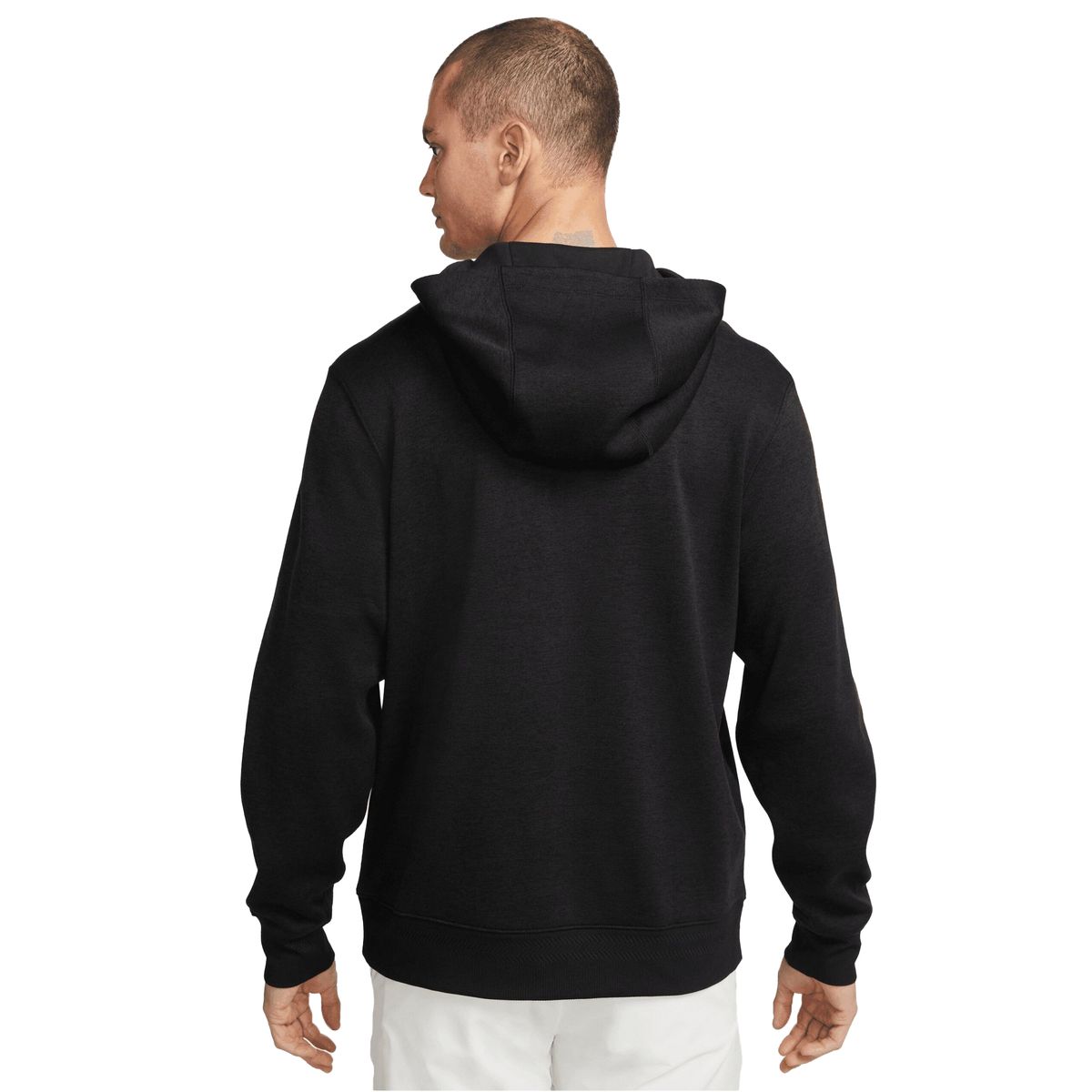 Technischer Hoodie mit Halbreißverschluss