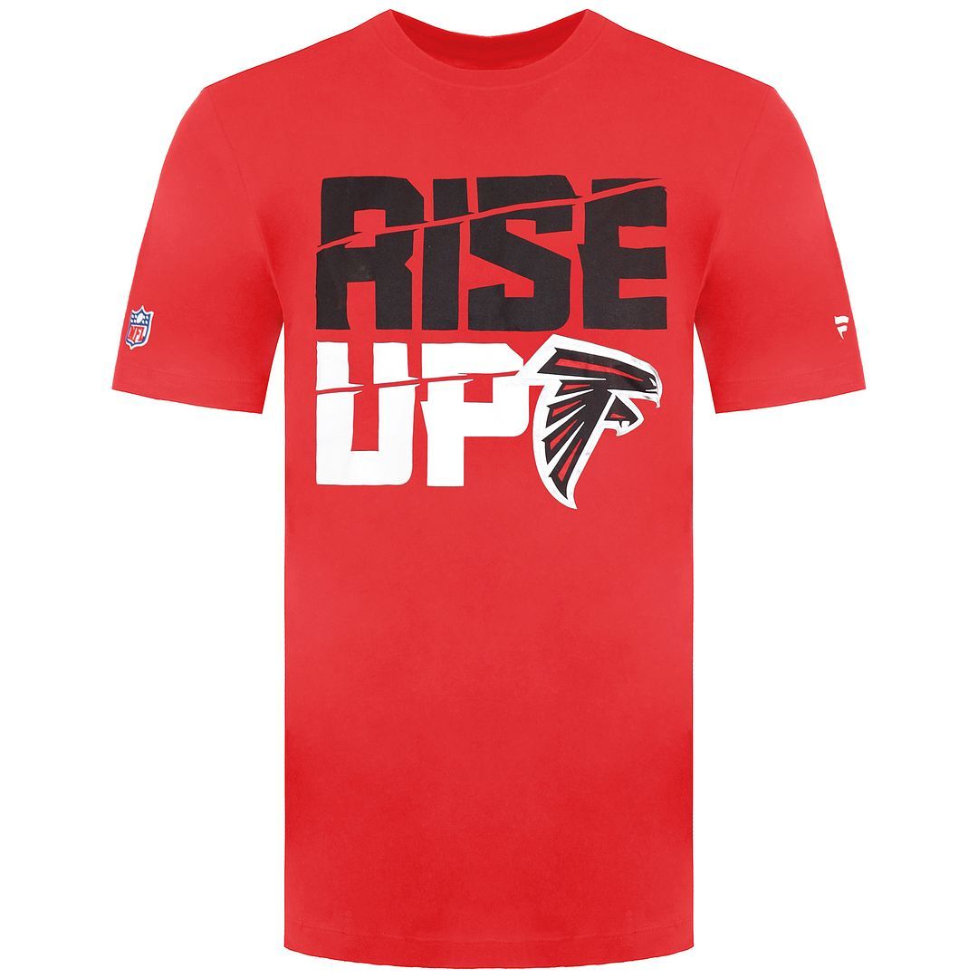 Fanatics NFL Atlanta Falcons aufstehen Herren rot T-Shirt