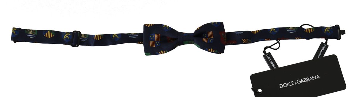Seidenfliege mit heraldischem Wappenprint