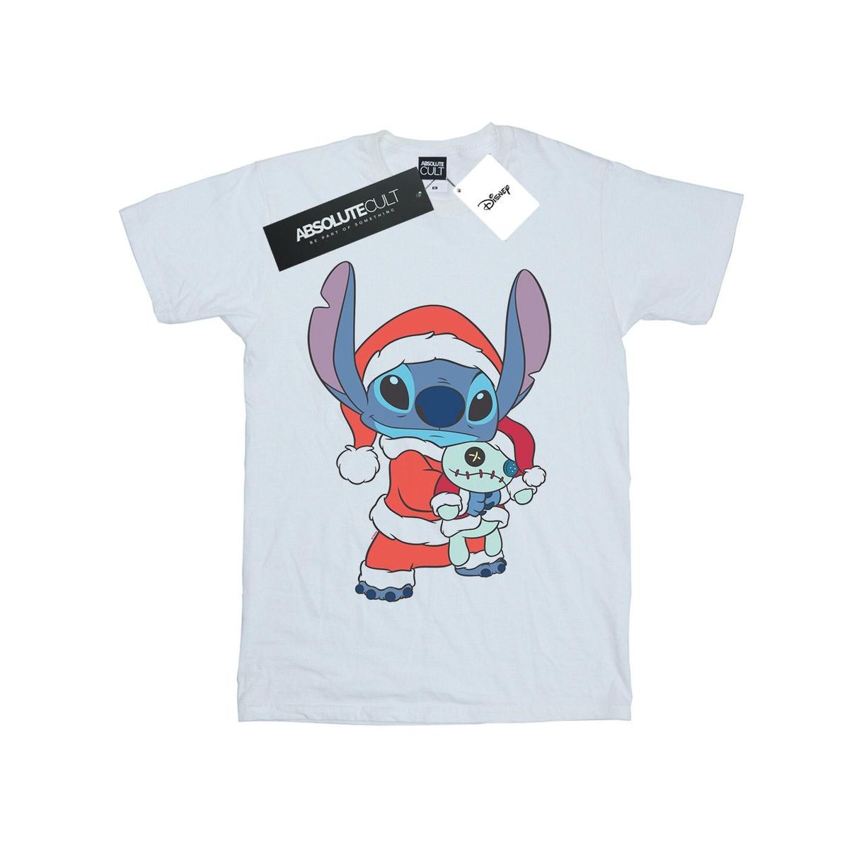 Stitch Weihnachten Grafik Boyfriend T-Shirt