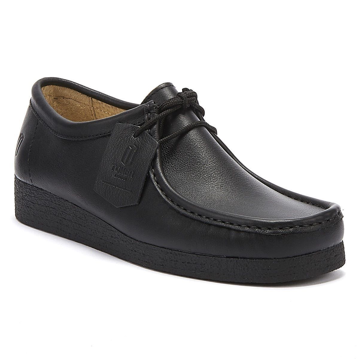 TOWER London Apache Schwarz Nappa Schuhe