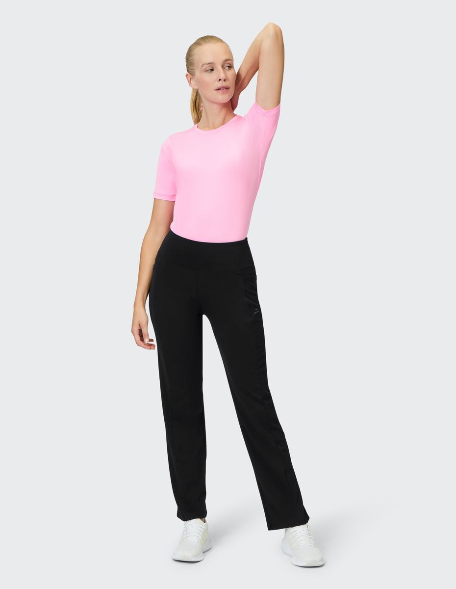 Hoch sitzende Bootcut-Yoga-Hose