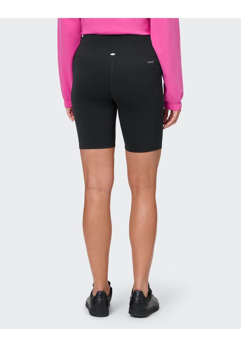 Hochtaillierte aktive Biker-Shorts