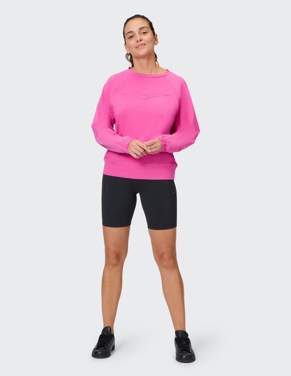 Hochtaillierte aktive Biker-Shorts