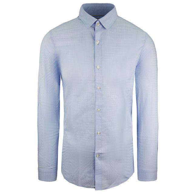 Herren Slim Fit Hemd mit Knopfleiste