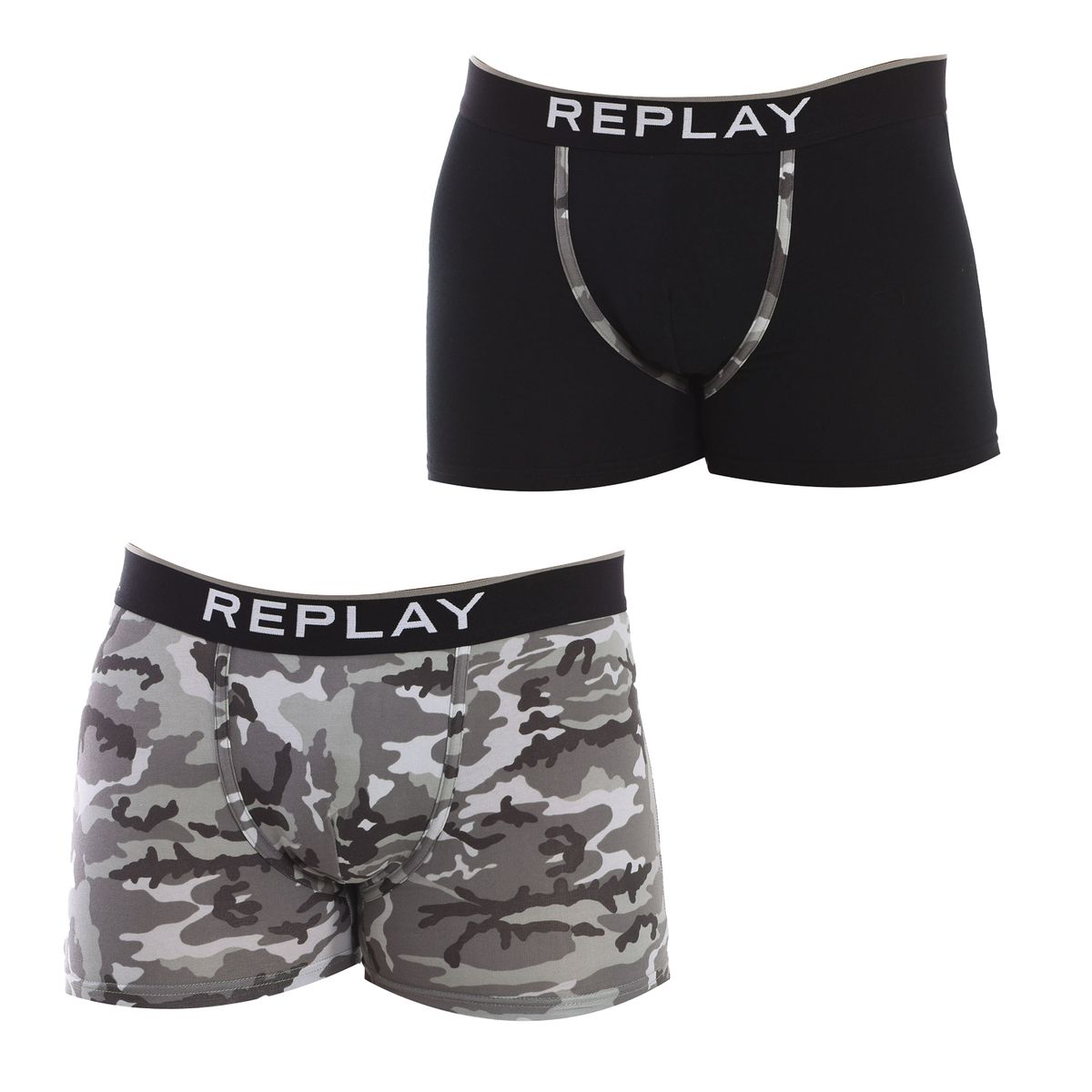 Stretch-Baumwoll-Boxershorts Set