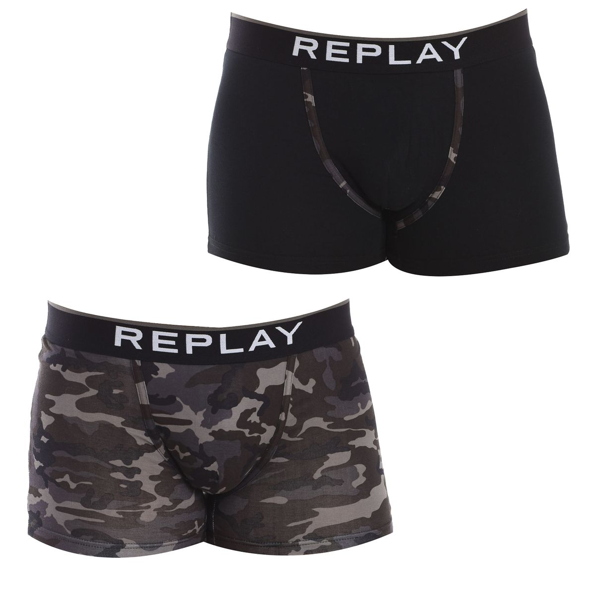Stretch-Baumwoll-Boxershorts Set