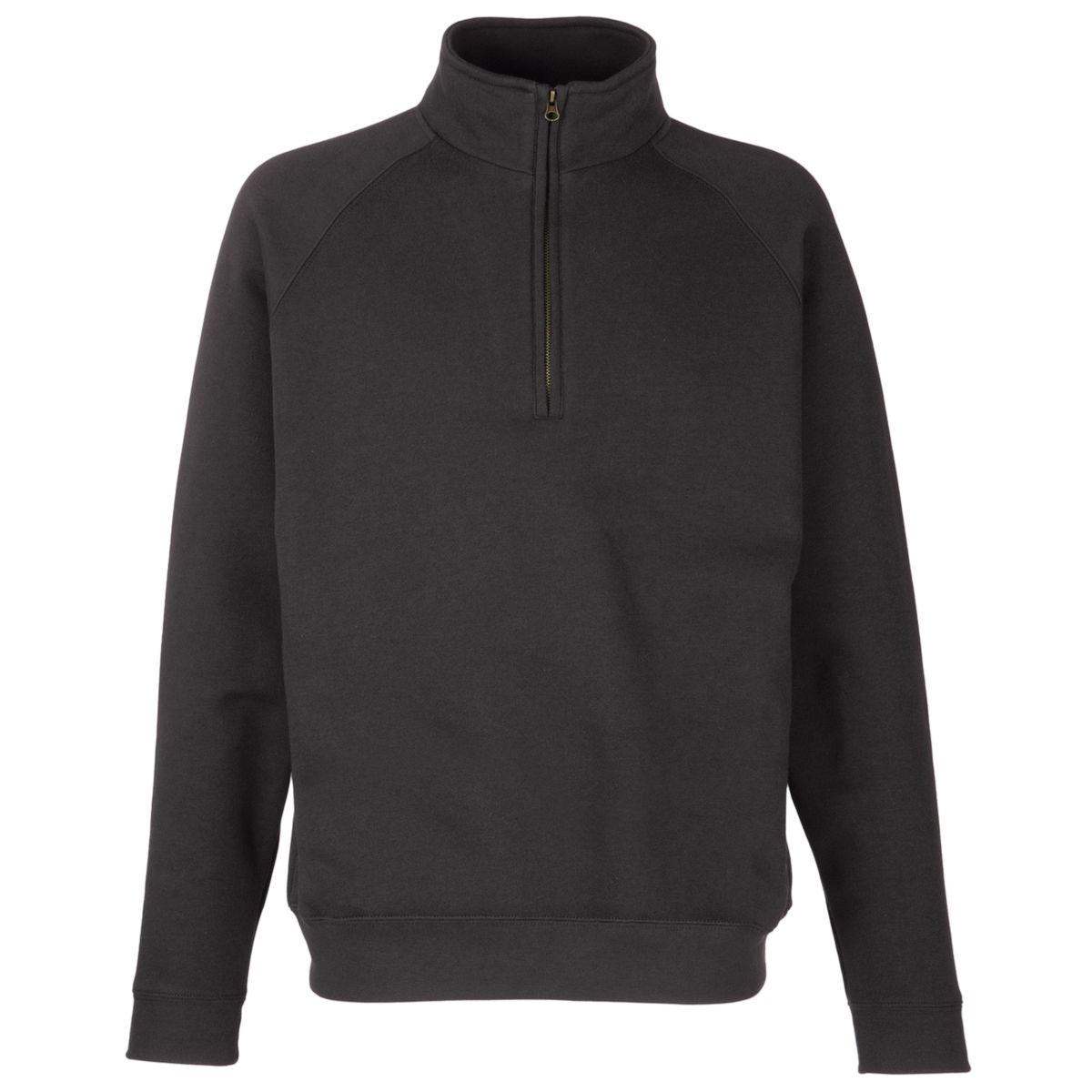 Klassisches Unisex Viertelreißverschluss-Sweatshirt