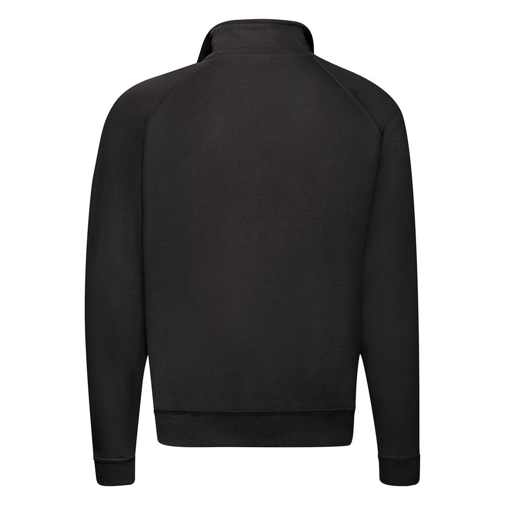 Klassisches Raglan-Sweatshirt mit Viertelreißverschluss