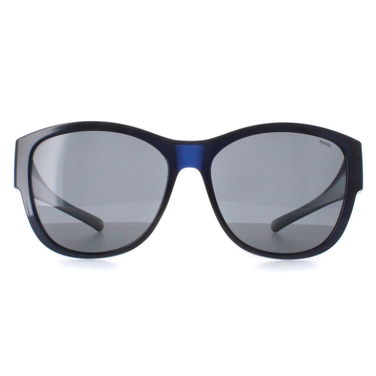 Runde Blaue Polarisierte Sonnenbrille