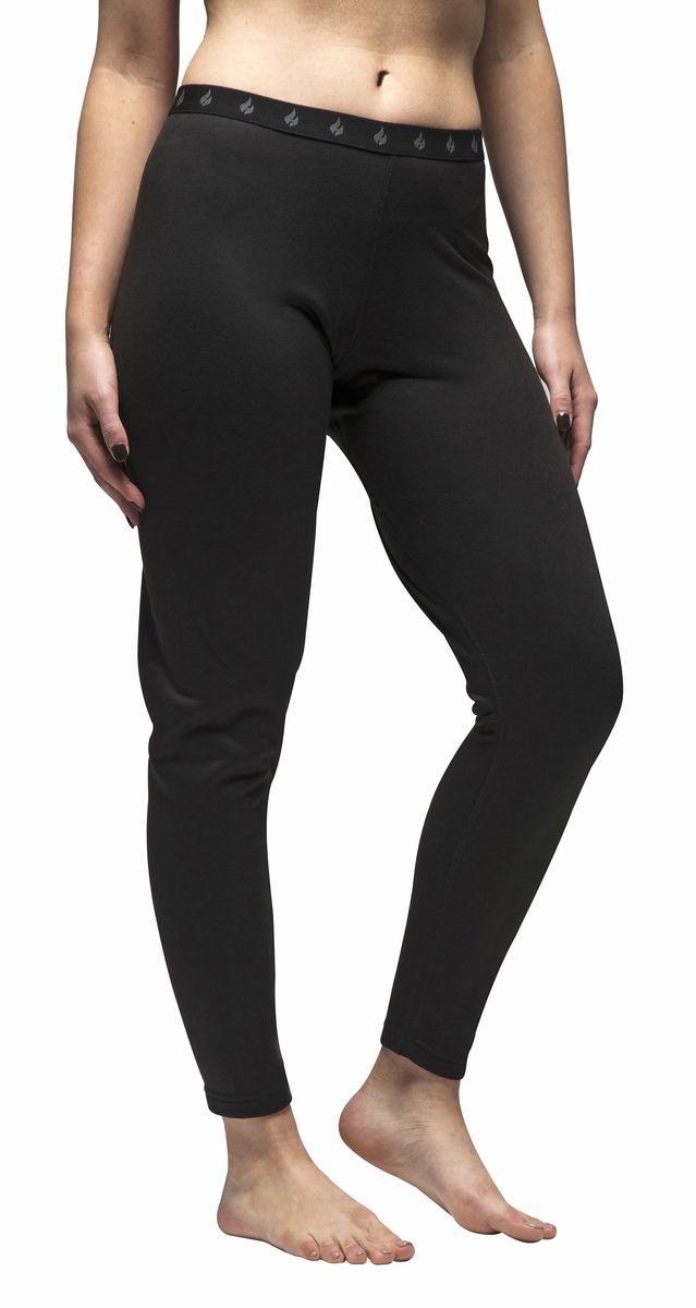 Wärmehalter - Damen Long John Thermo-Hose | Leichtgewicht | Fleece gefüttert - XX-Warm - Original