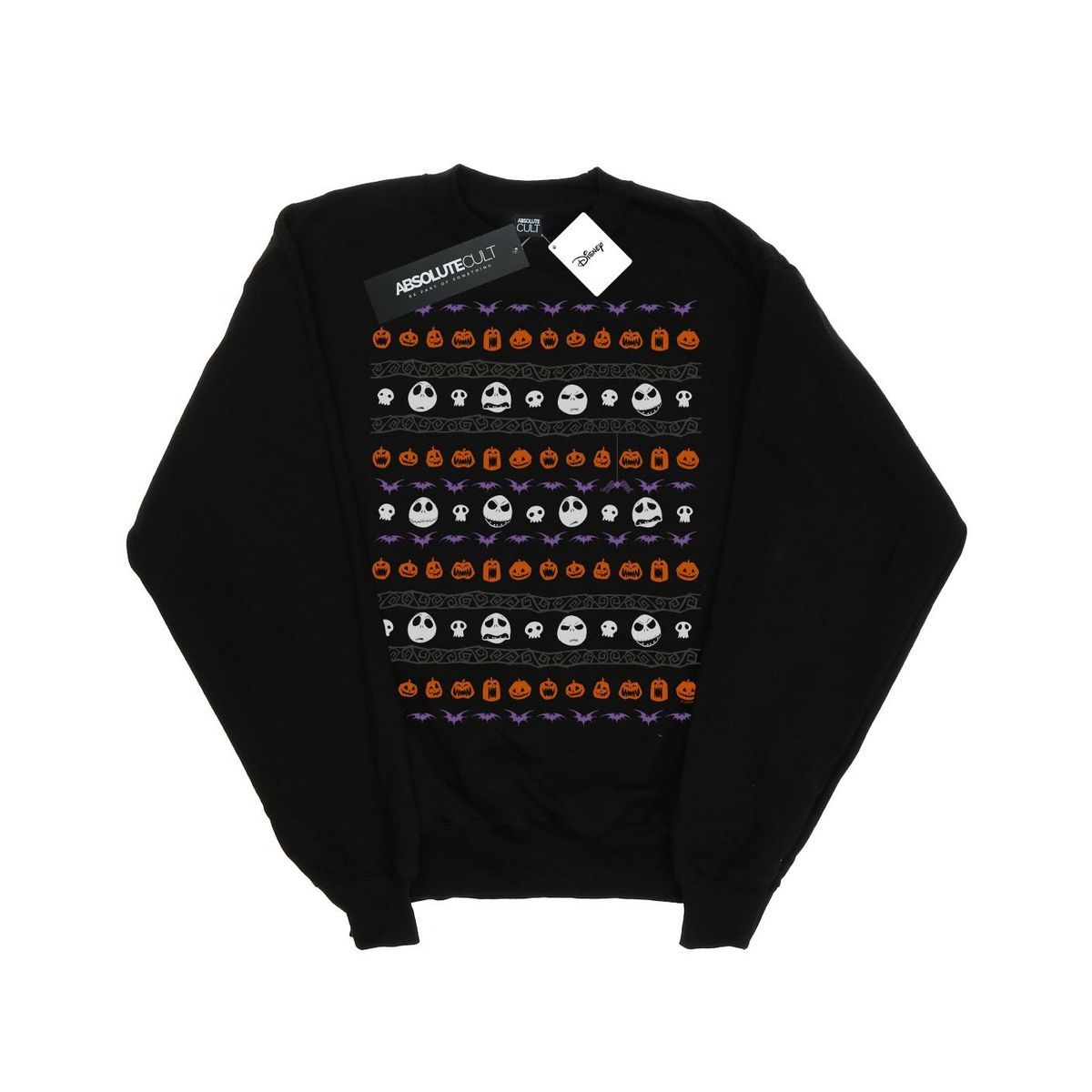 Disney - "Nightmare Before Christmas" Sweatshirt für Herren (Schwarz)
