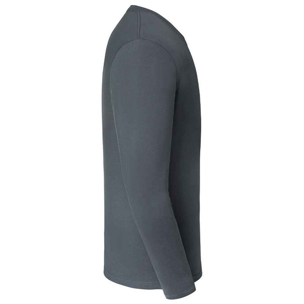 Klassisches Langarmshirt aus Baumwolle