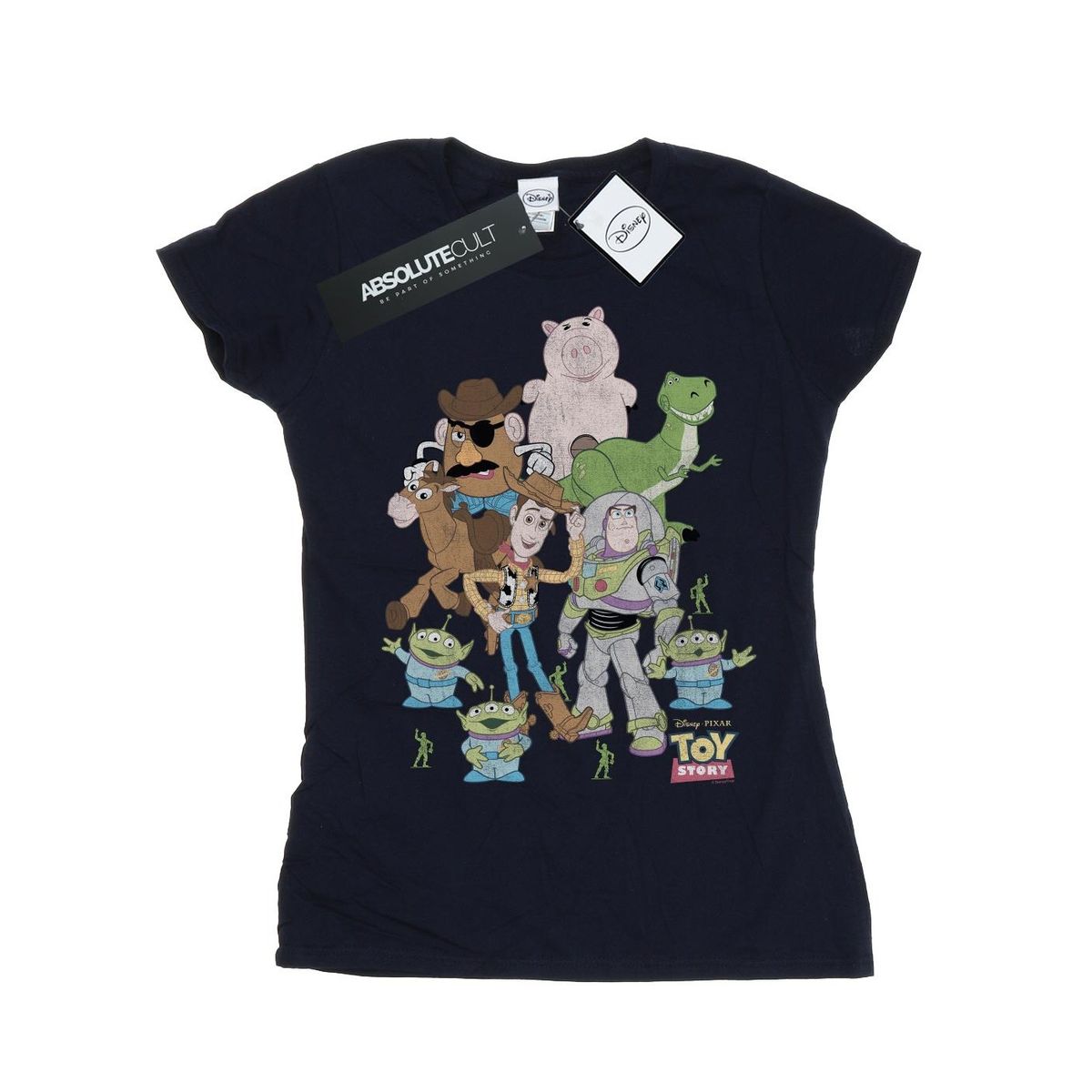 Toy Story Gruppe Marineblau T-Shirt