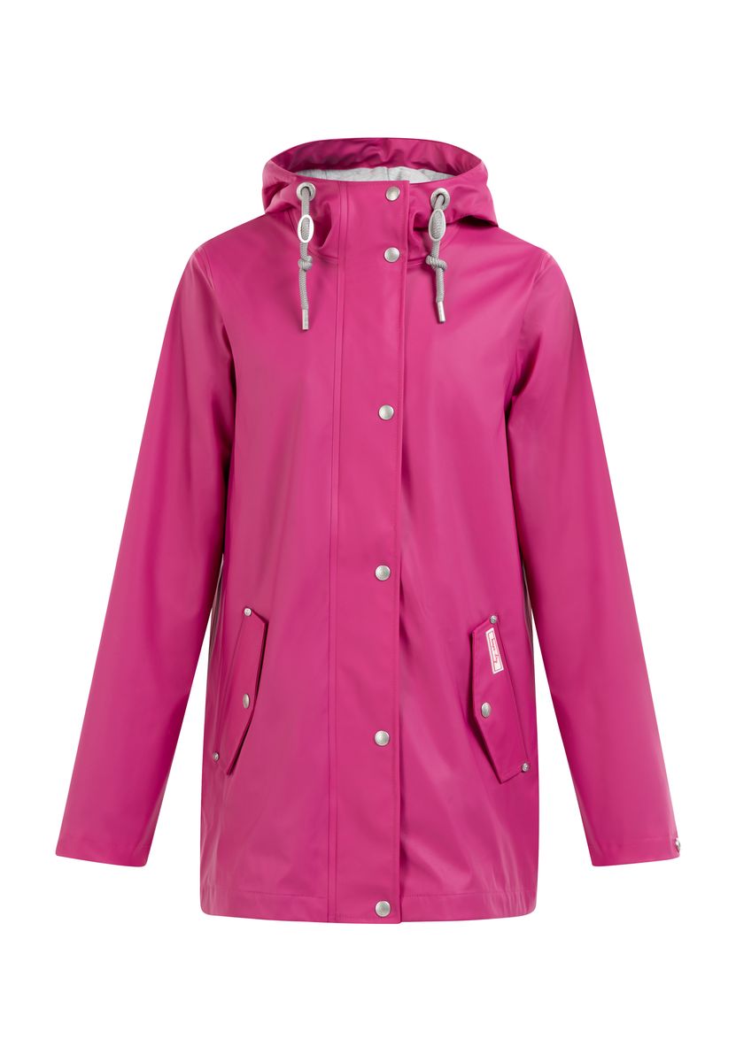 Mymo Regenjacke Damen Fuchsiarosa