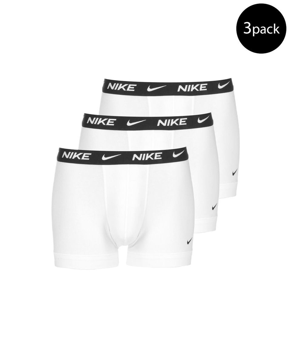 Klassische weiße Herren-Boxershorts 3er-Pack