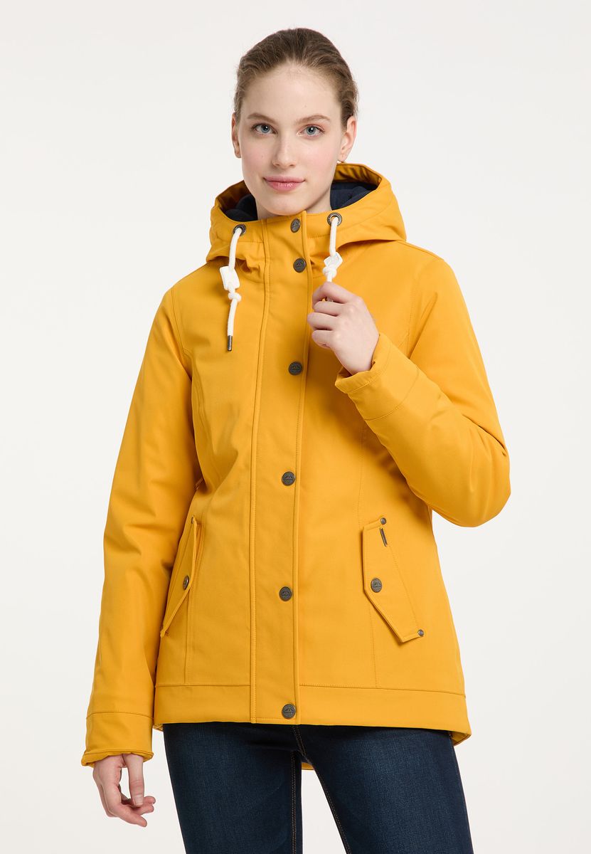 Wetterfeste wattierte Kapuzenjacke
