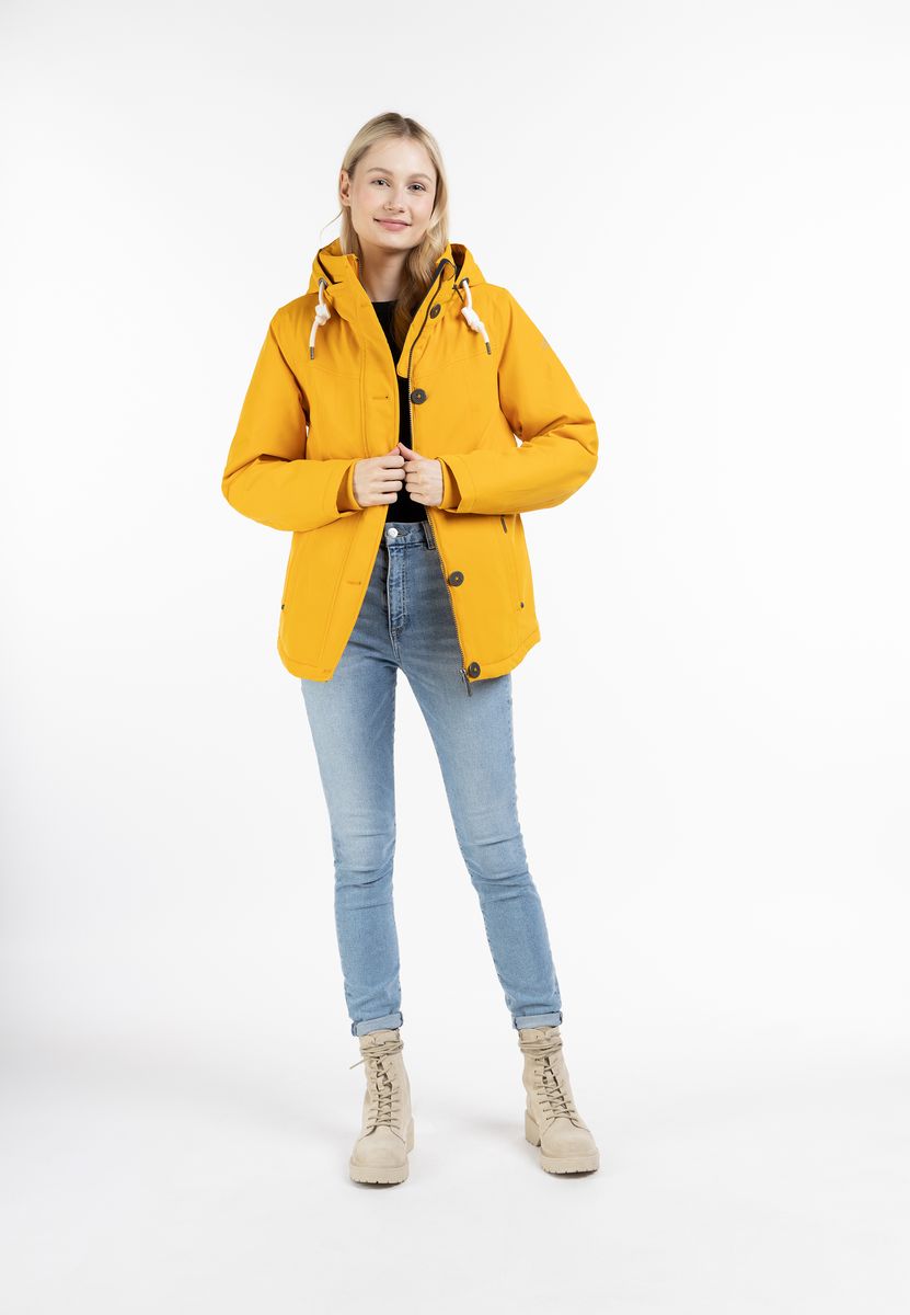 Wetterfeste wattierte Kapuzenjacke