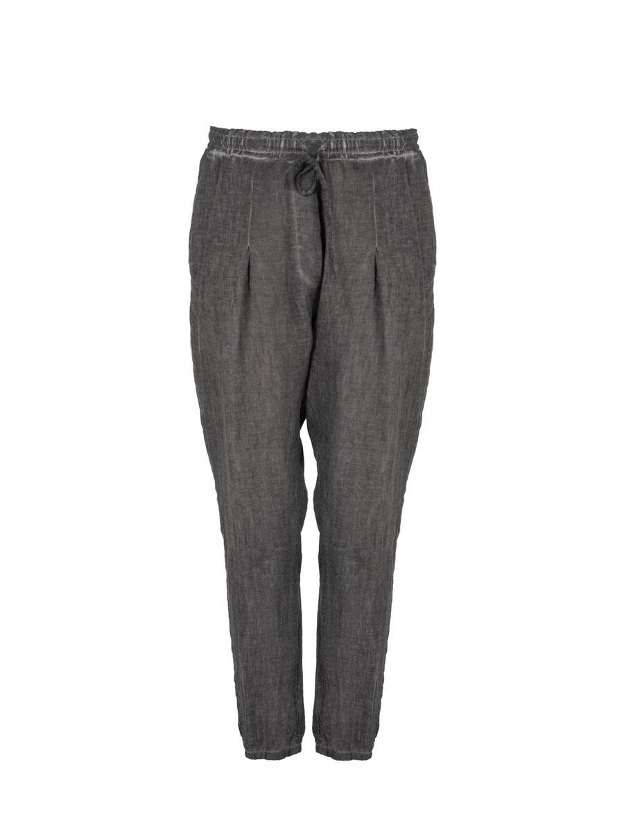 Herren Leinenhose mit Kordelzug