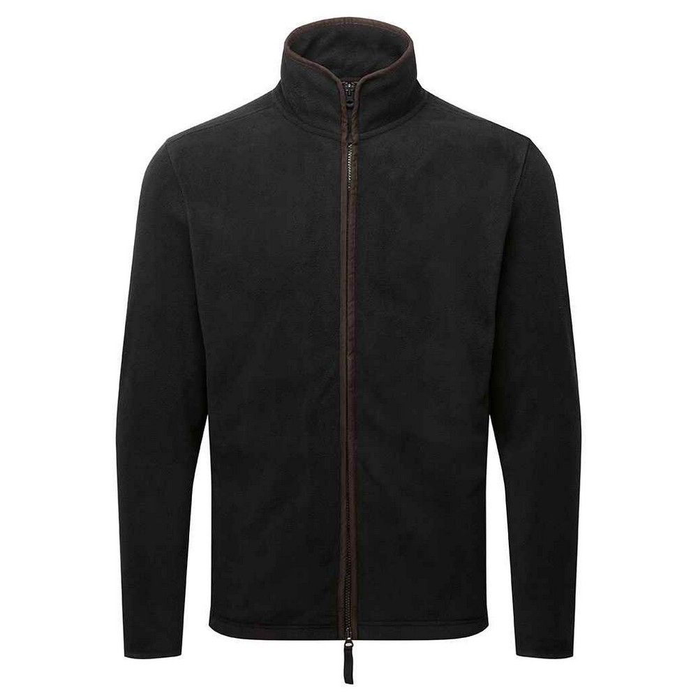 Herren Fleecejacke mit durchgehendem Reißverschluss