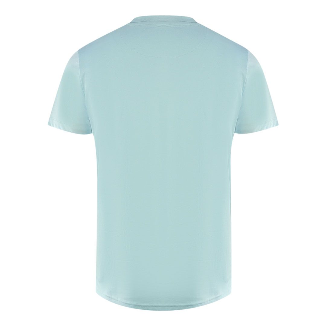 Baumwoll-T-Shirt mit geprägter Grafik