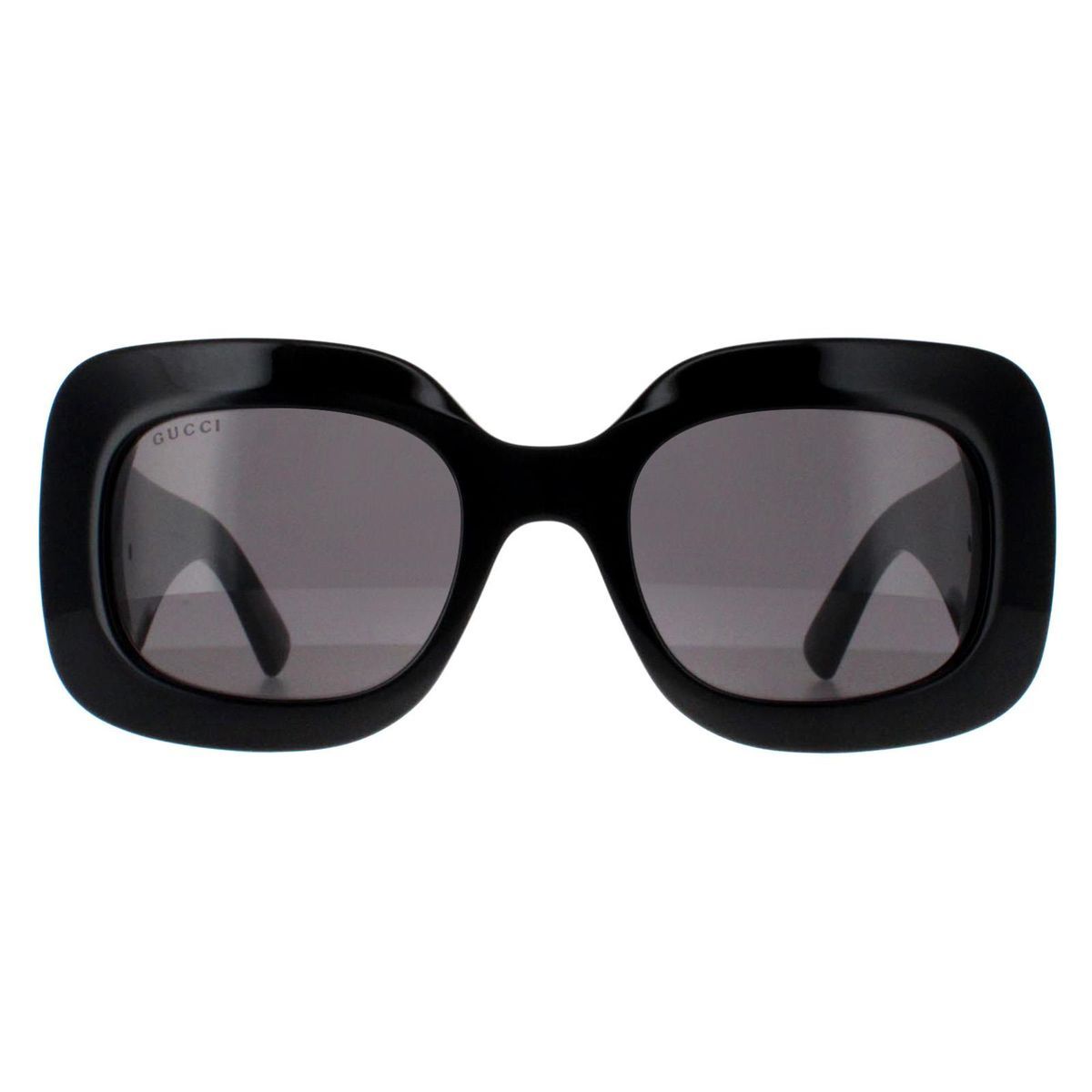 Markante Sonnenbrille mit quadratischem Rahmen