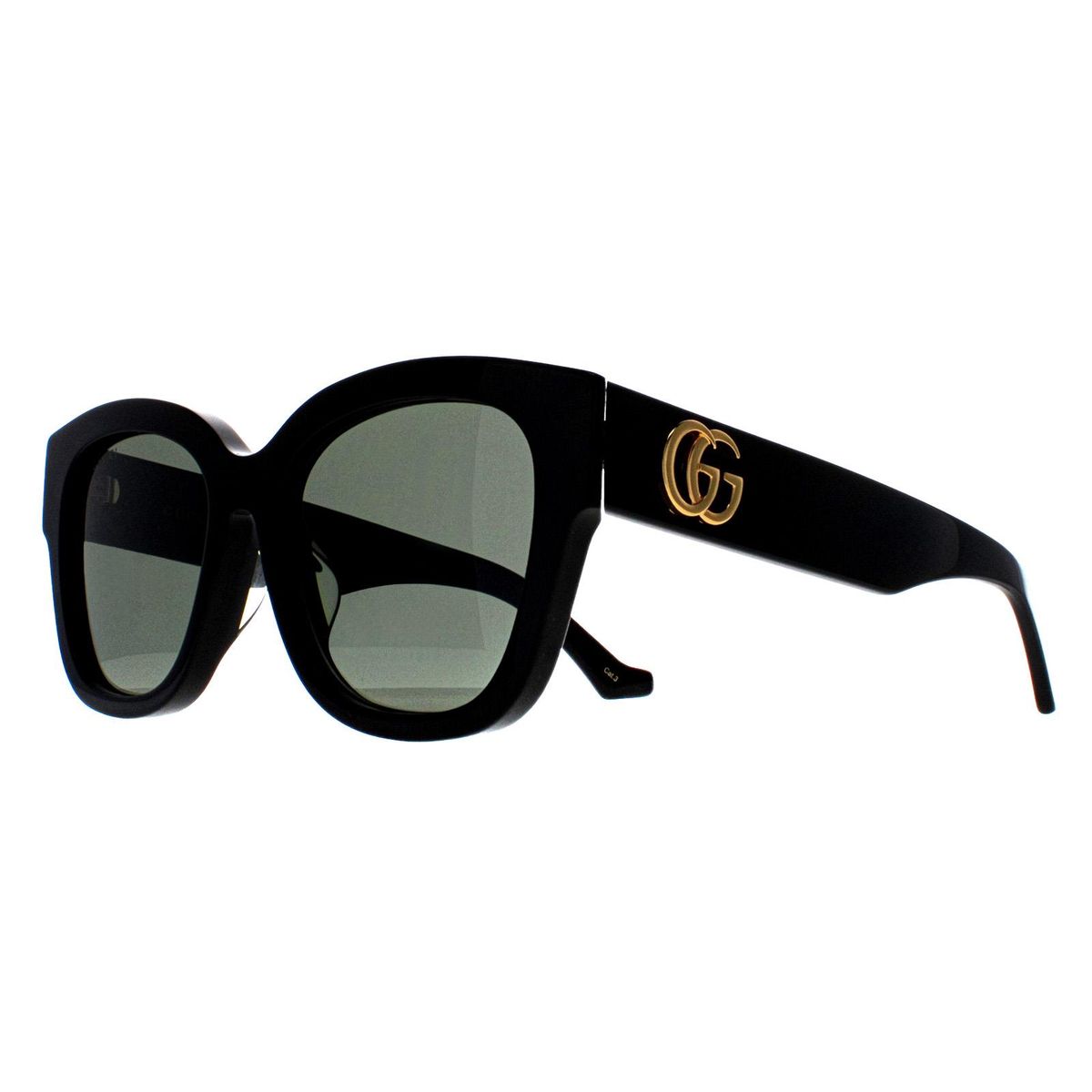 Schmetterlings-Sonnenbrille mit Logo-Detail