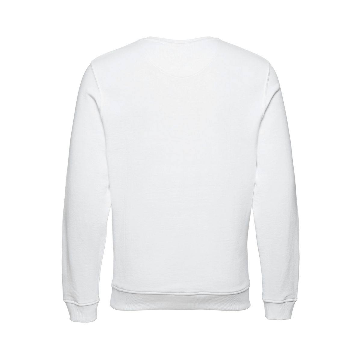 Klassisches Baumwoll-Sweatshirt mit Rundhalsausschnitt