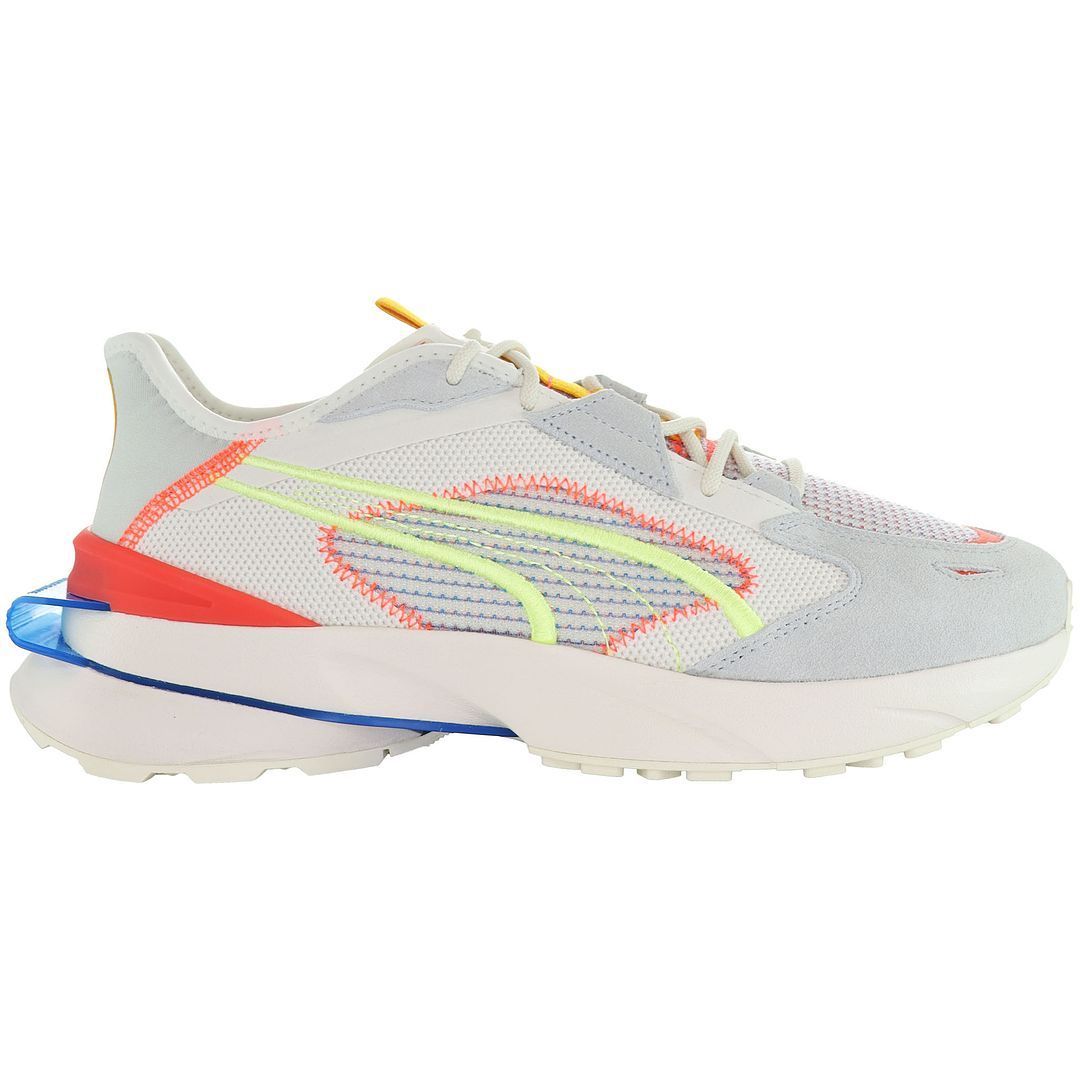 Puma Pwrframe OP-1-Strickmenschen aus weißen Trainern