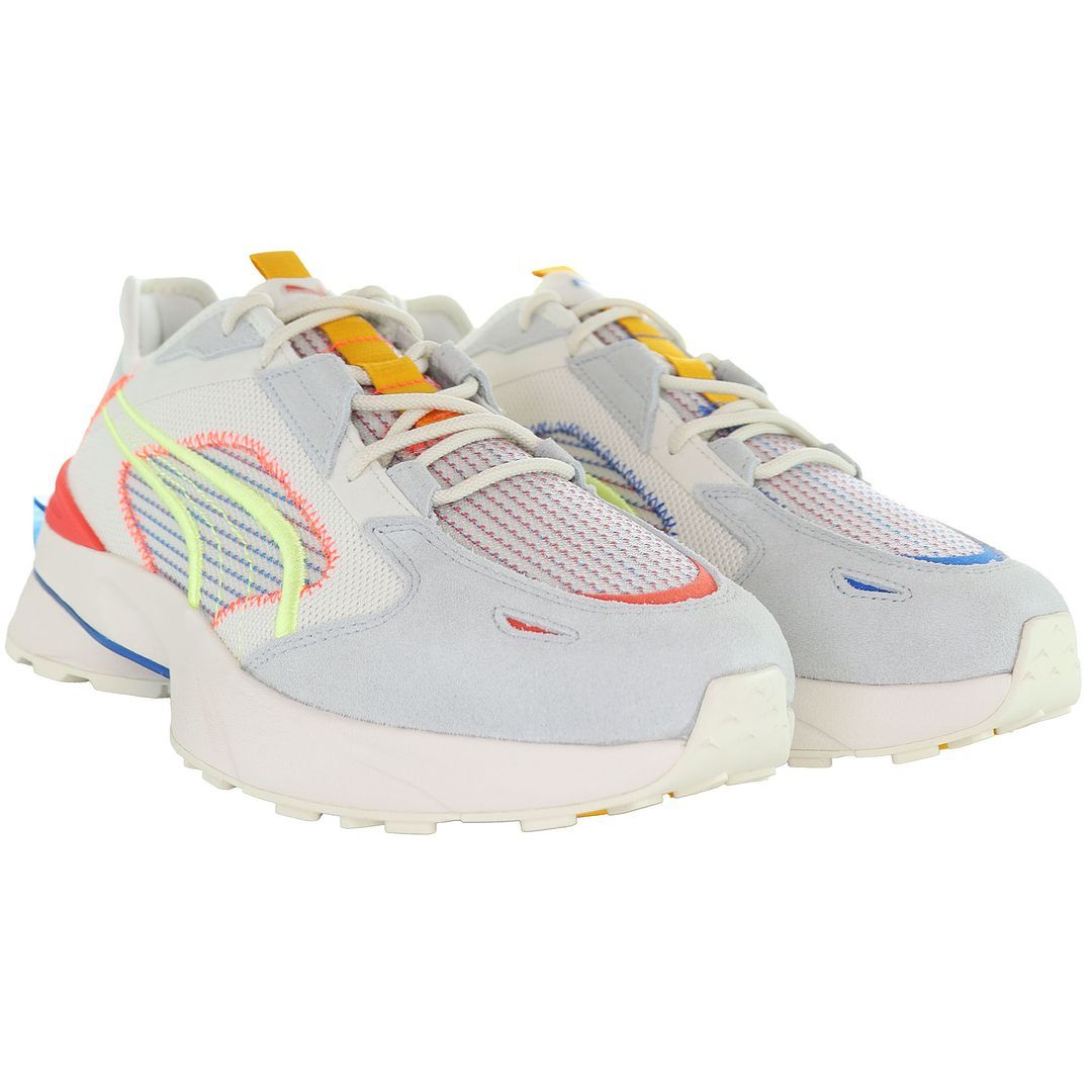 Technische Mesh- und Wildleder-Trainer