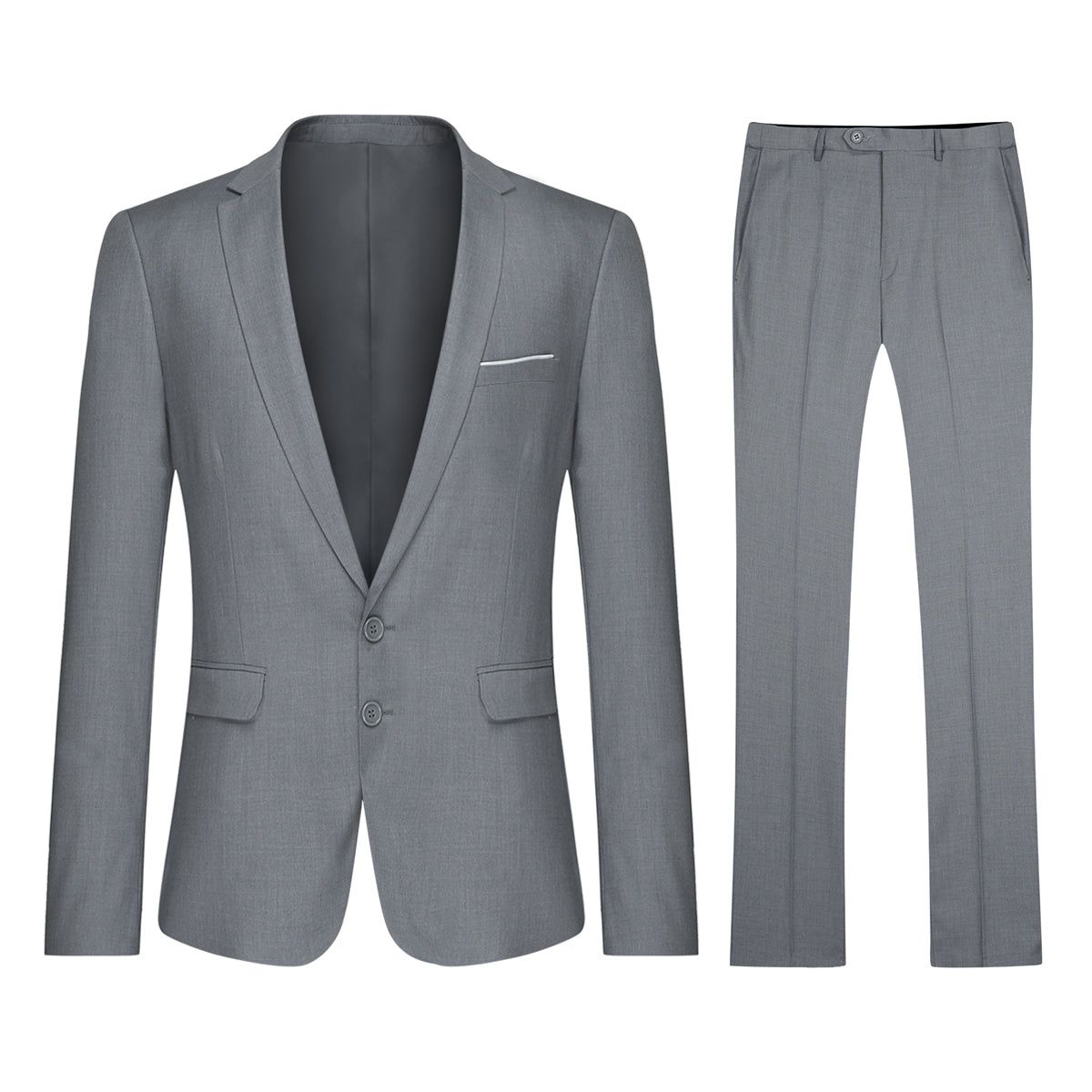 Zweiteiliger Slim Fit Anzug