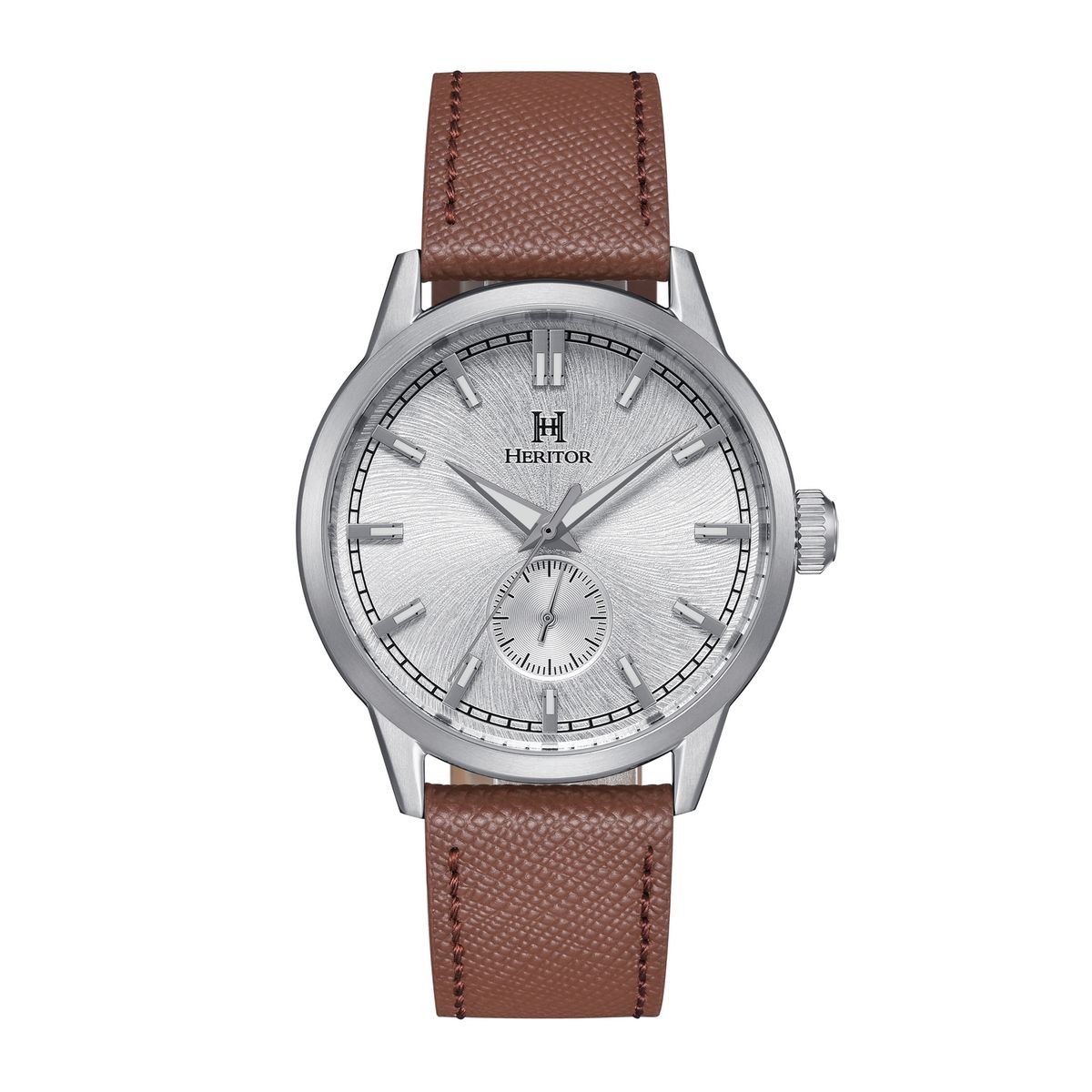 Elegante Uhr mit Goldton und schwarzem Zifferblatt