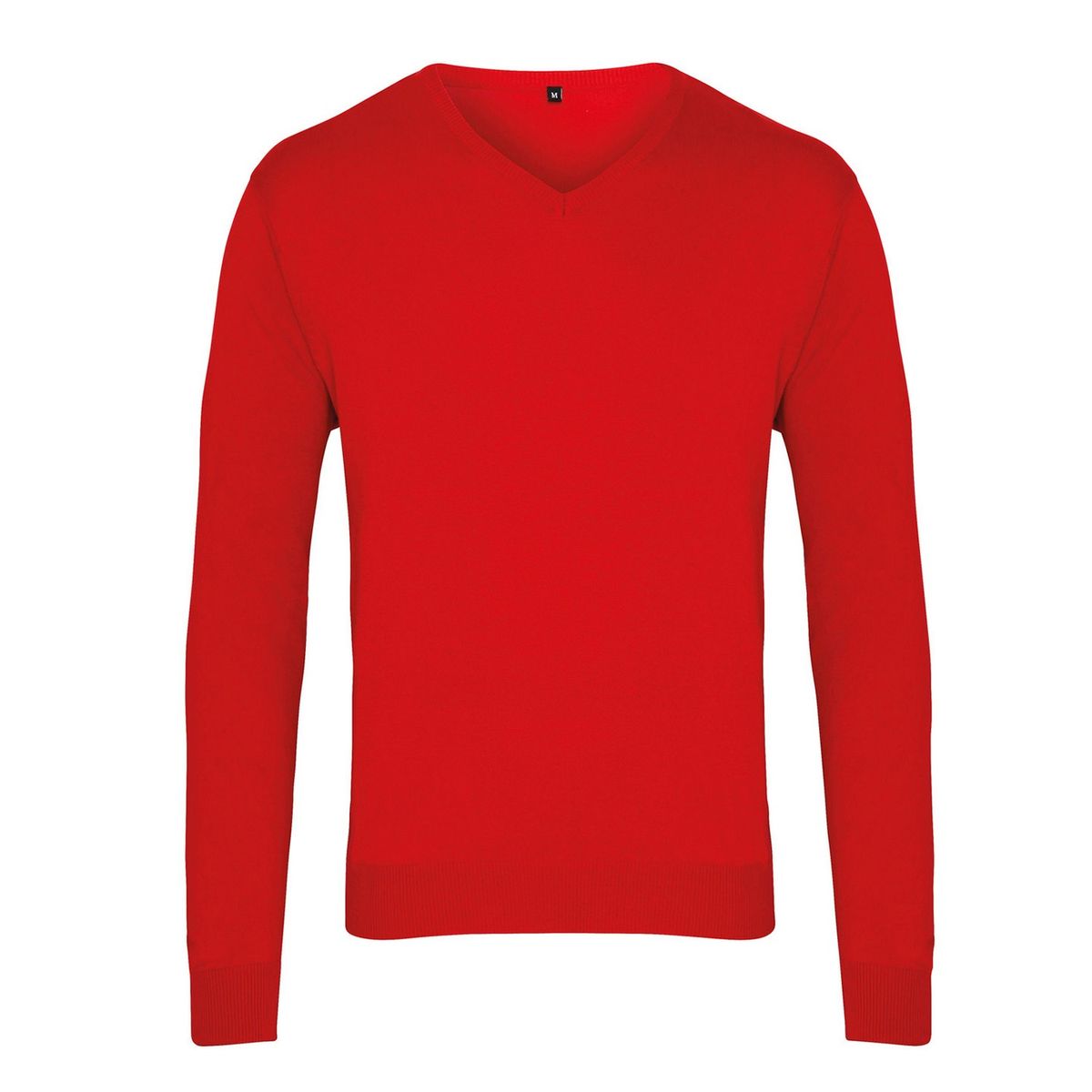 Herren Feinstrick V-Ausschnitt Pullover