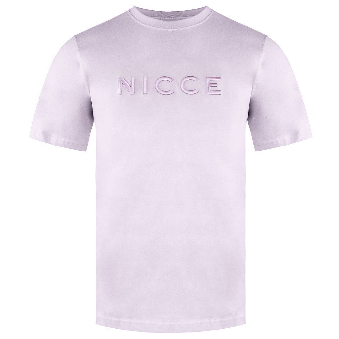 Nicce Short Sleeve Hellrosa Herren Baumwoll Quecksilber T-Shirt 0034 K002 0743