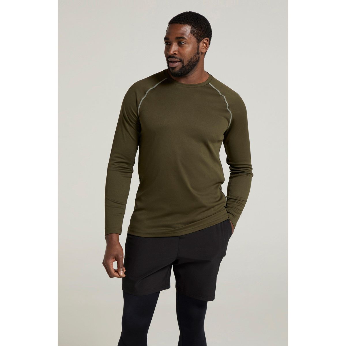 Mountain Warehouse - "Endurance" T-Shirt für Herren (Dunkel-Khaki)