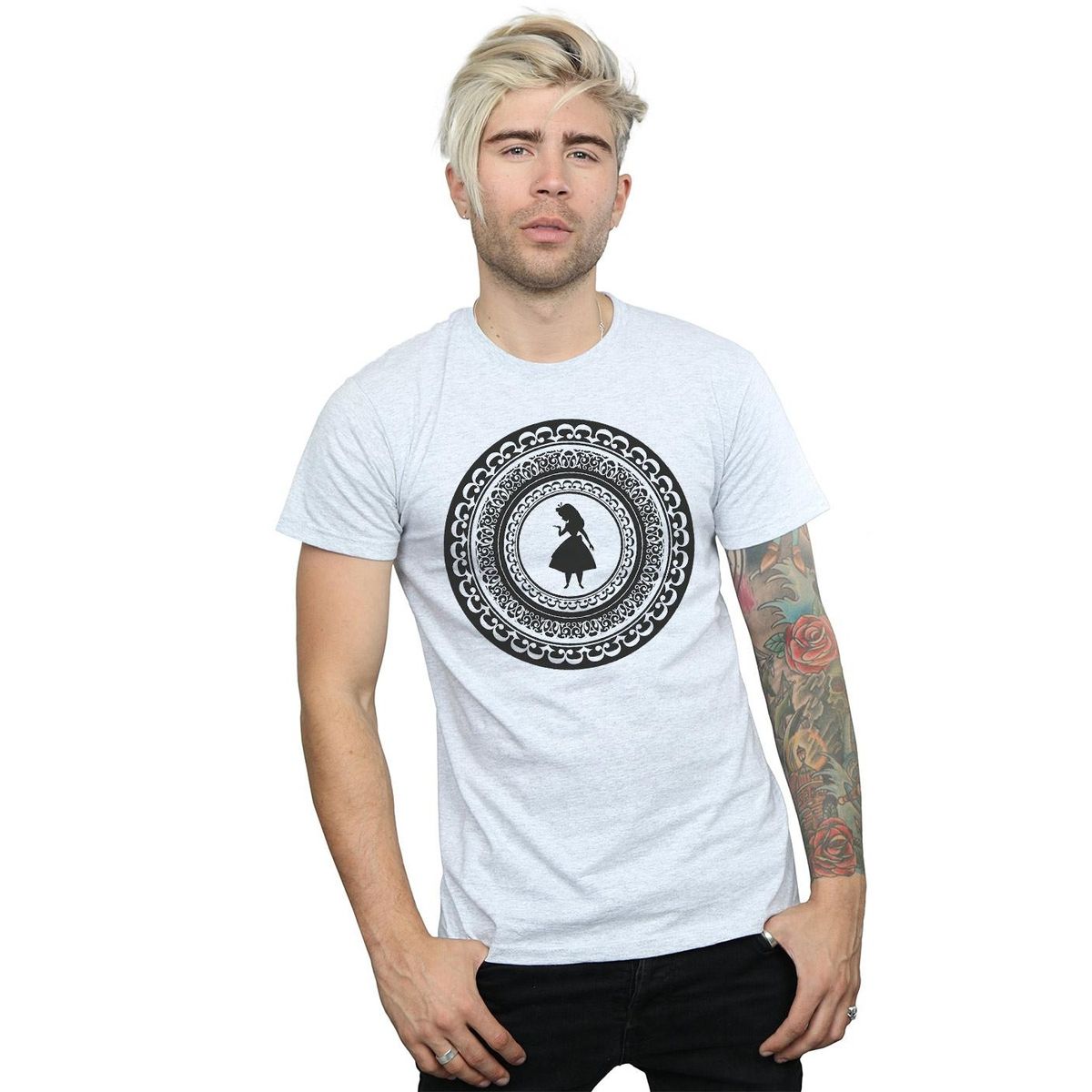 Alice im Wunderland Silhouette T-Shirt