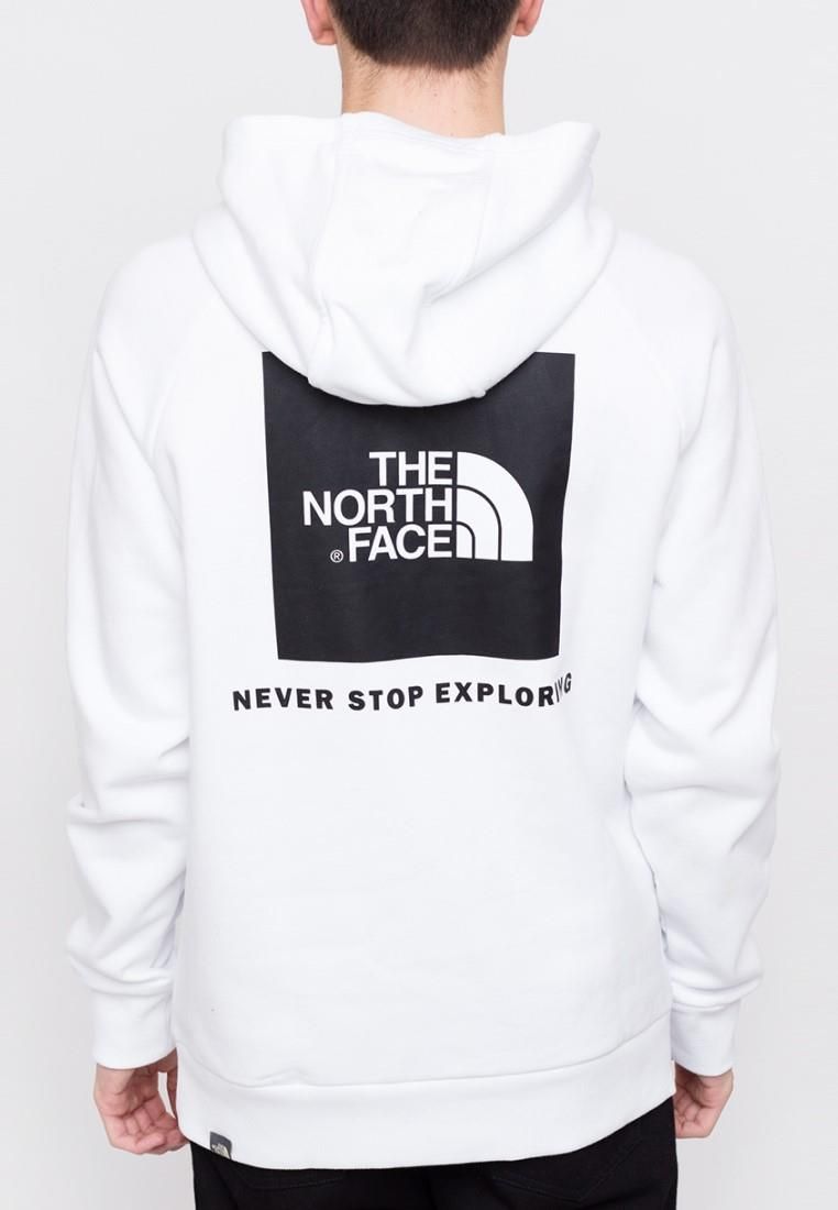 Raglan-Hoodie mit Box-Logo