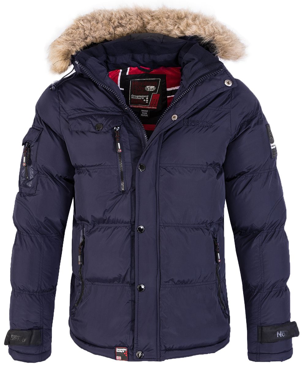 Herren Warm Gefütterte Winterjacke