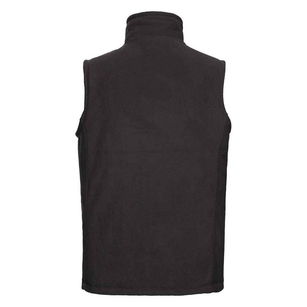Outdoor-Fleeceweste mit hohem Kragen