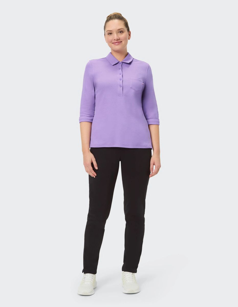 Damen Sport Poloshirt mit 3/4-Arm