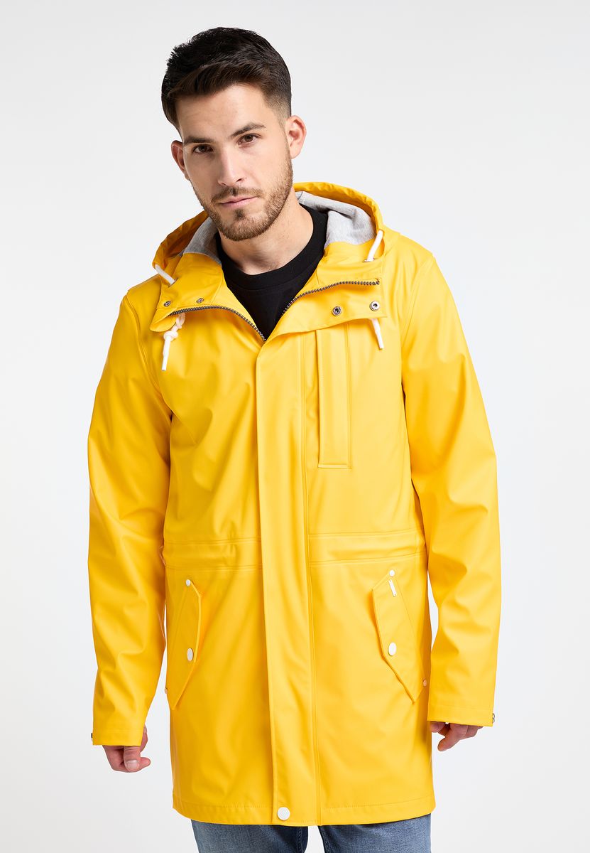 Wasserdichter Regenparka mit Kapuze