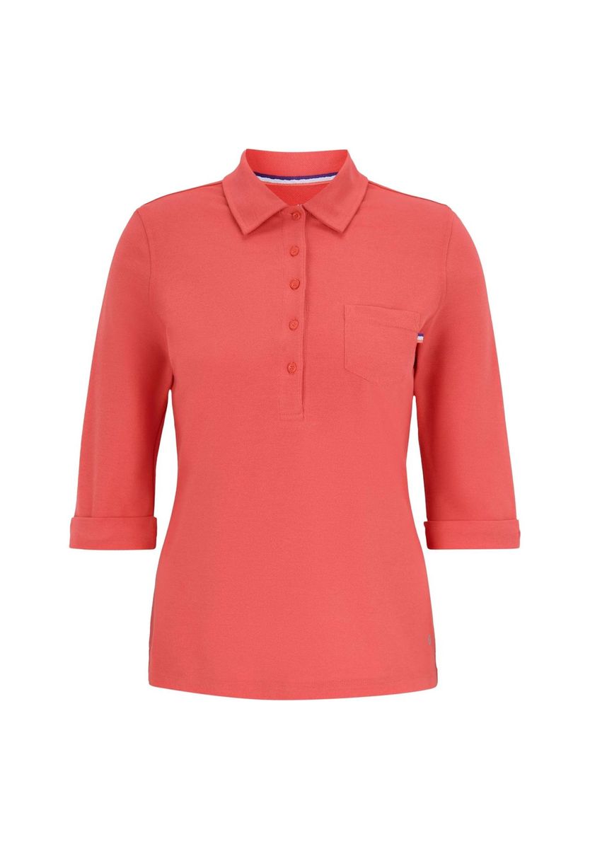 Klassisches Damen Poloshirt mit 3/4-Ärmel