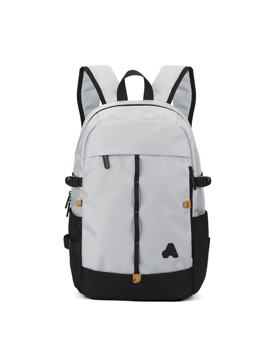 Moderner Unisex Rucksack Grau und Schwarz