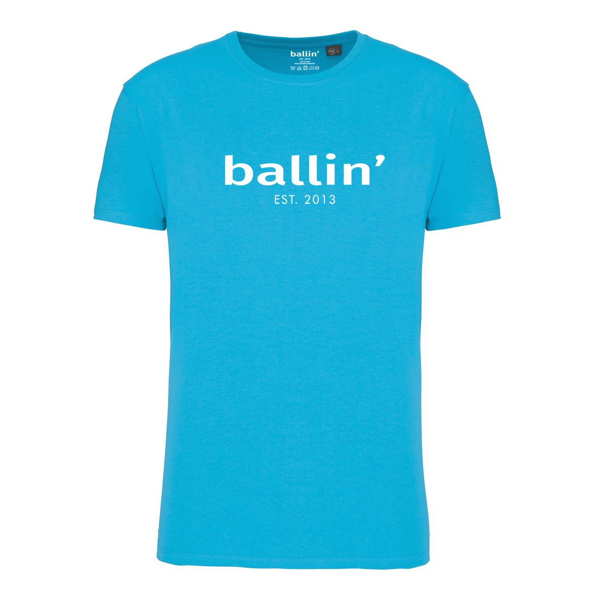 Klassisches T-Shirt mit Rundhalsausschnitt und Logo