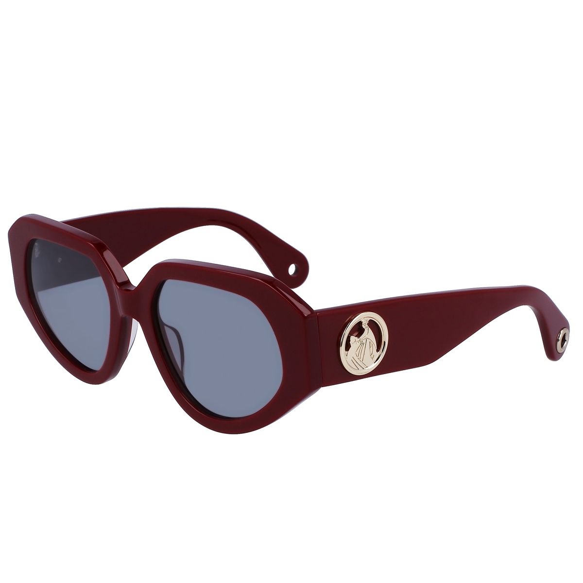 Elegante geometrische Sonnenbrille aus Acetat